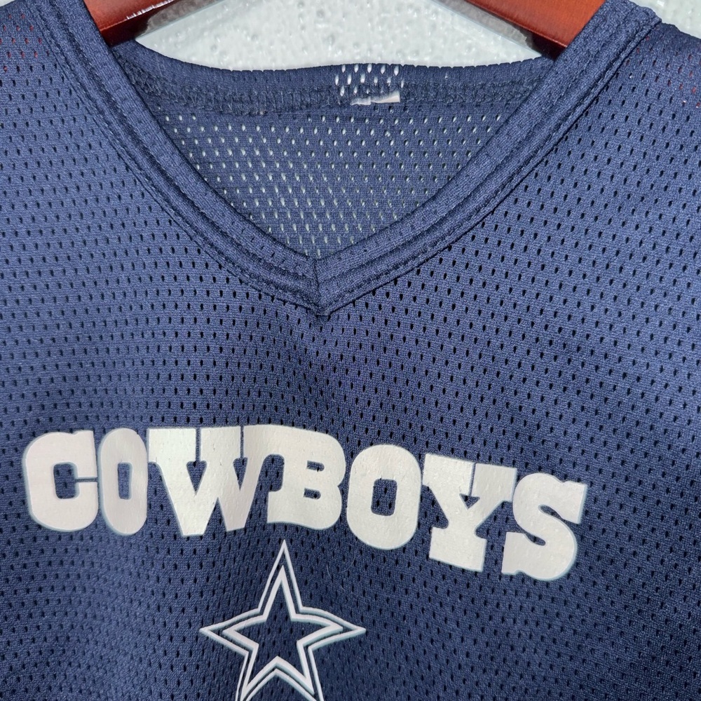 Cowboys Navy Mesh Jersey - Picture 5 of 5